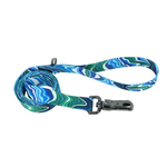 COASTAL Inspire Fashion Dog Leash, Malachite Magic, Small/Medium - 5/8" x 6'