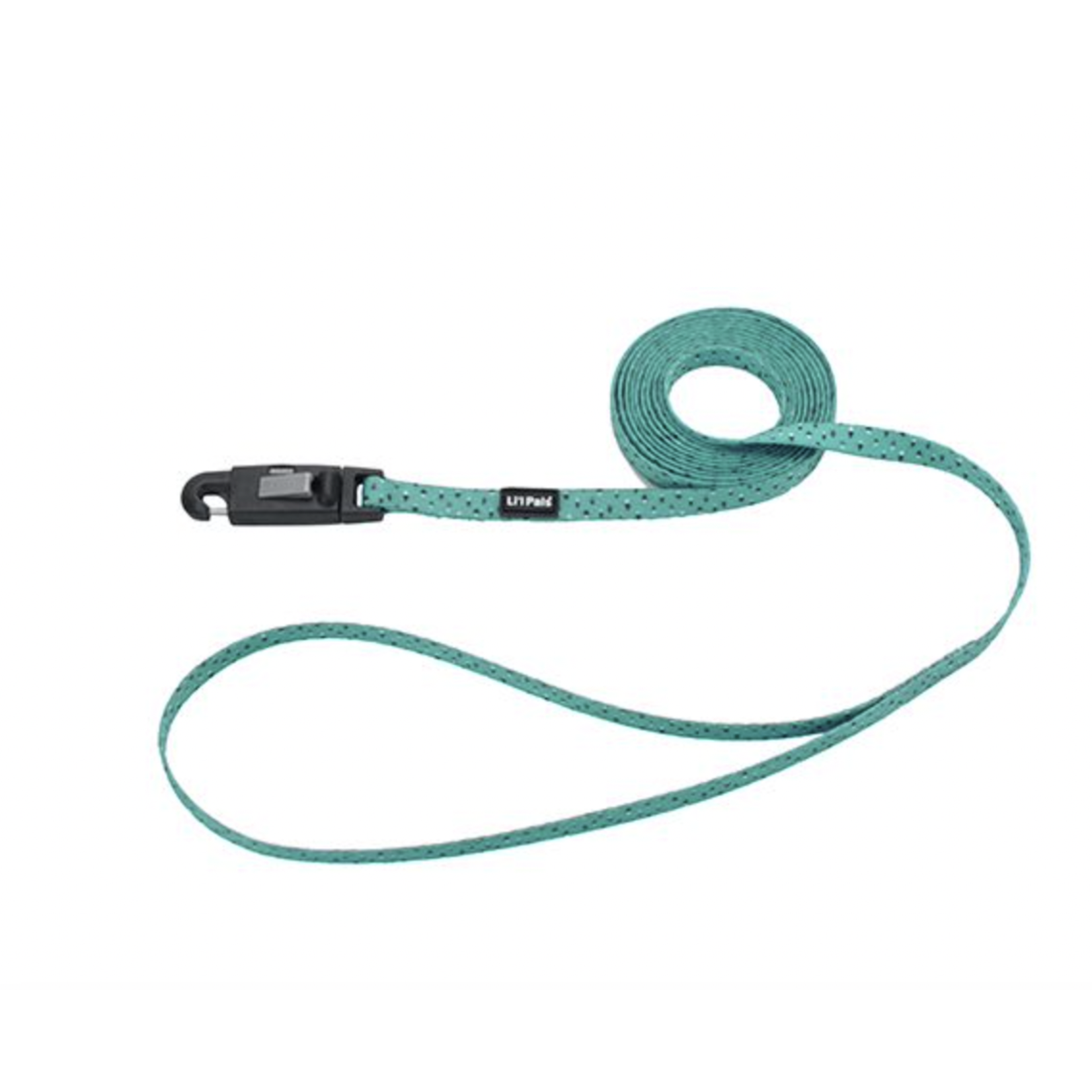 COASTAL Li'l Pals Patterned Leash With Ez Snap Teal Diamonds Dog 1pc 5/16inx6ft