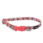 COASTAL Li'l Pals Adjustable Patterned Collar Daisy Multicolour Dog 1pc 5/16x8-12in