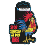 STICKER PACK Stop Staring At My Cock - Sticker - Large