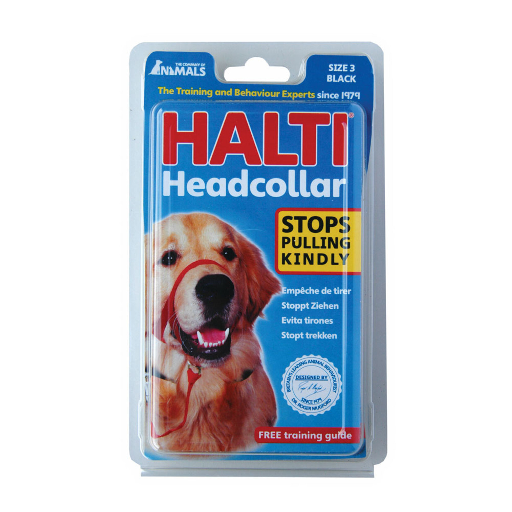 HALTI TRAINING HALTI Headcollar Size3/Black