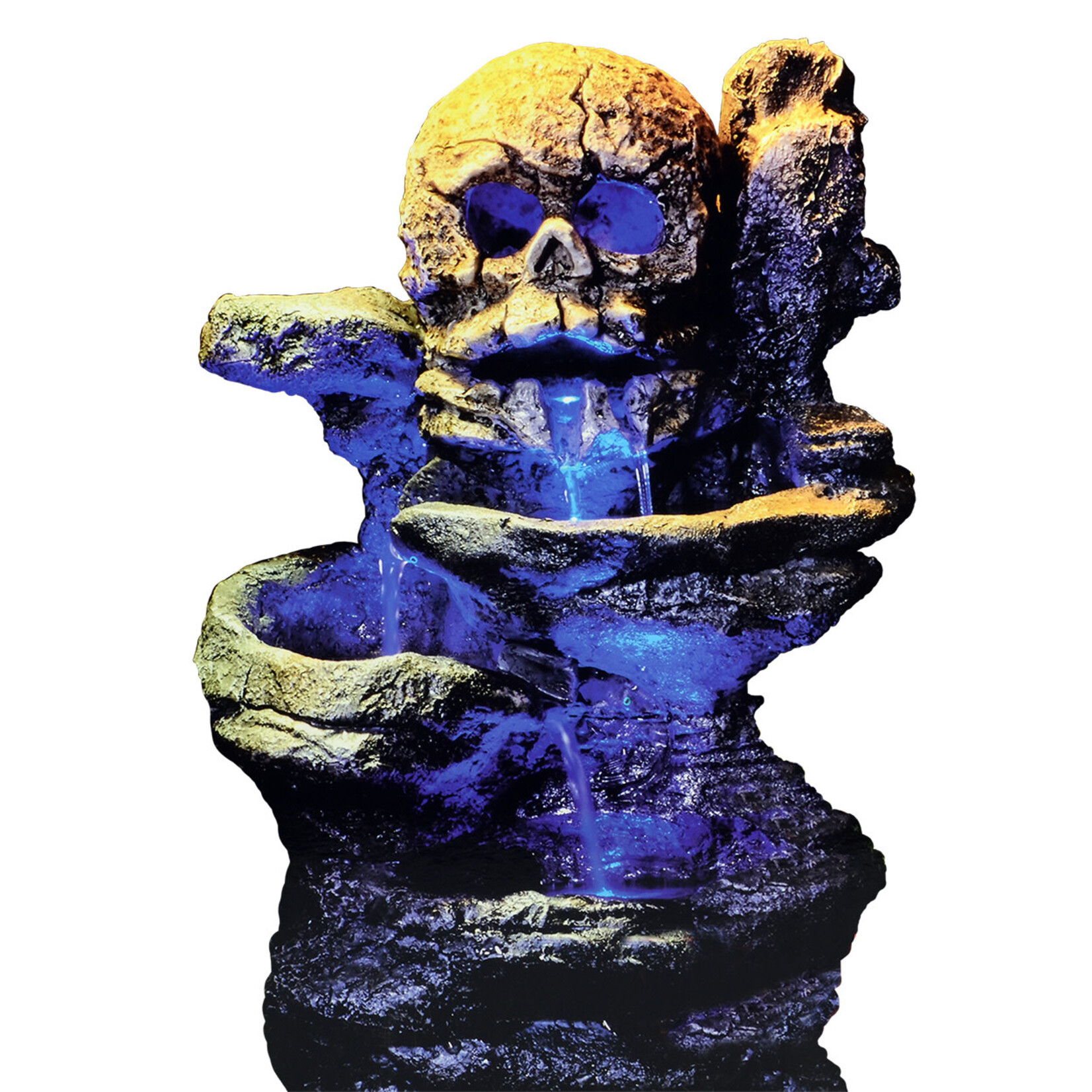 Zoo Med Repti Rapids LED Waterfall - Skull Style - Small