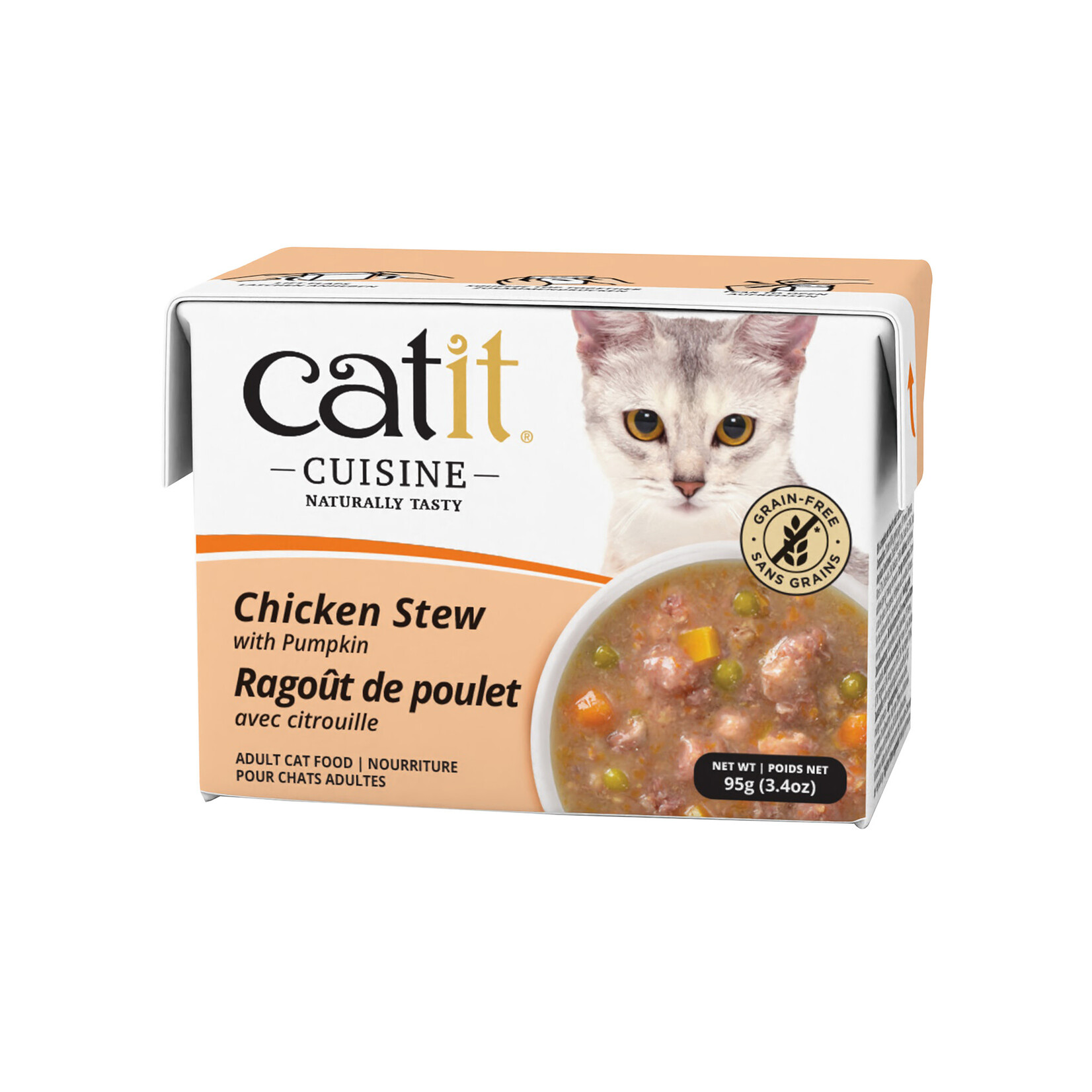 CAT IT Catit Cuisine Chicken Stew with Pumpkin - 95 g