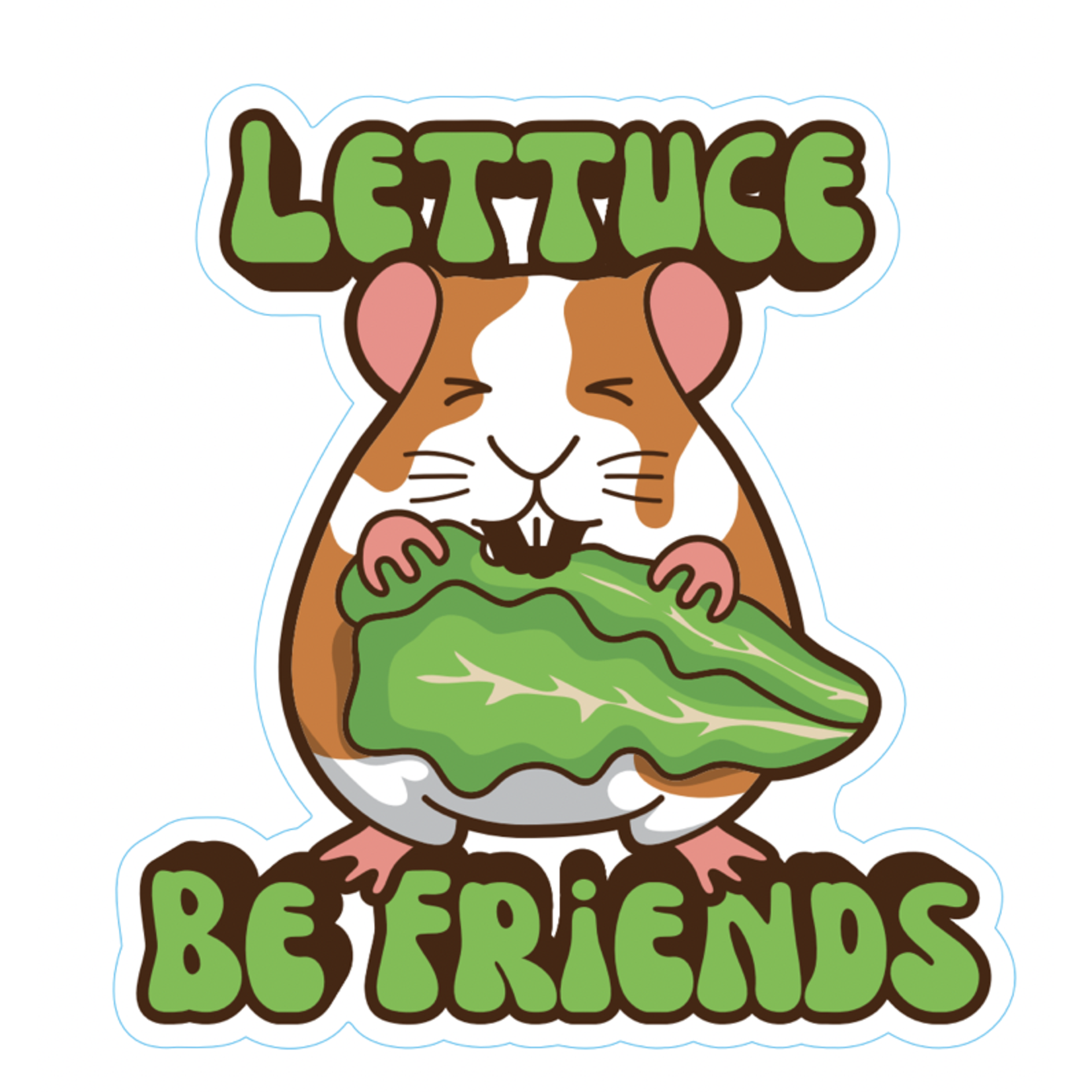 STICKER PACK Pets - Lettuce Be Friends - Sticker - Small