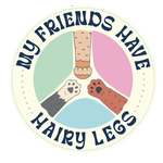 STICKER PACK Sayings - Hairy Leg Friends - Sticker - Large