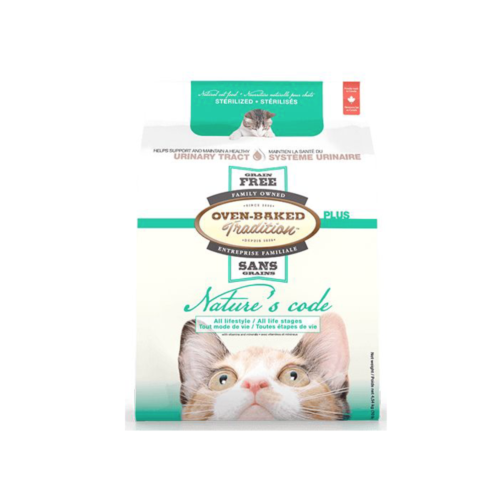 OVEN BAKED TRADITION (W) Oven - Baked Natures Code Urinary Tract Chicken Cat 2.5lb