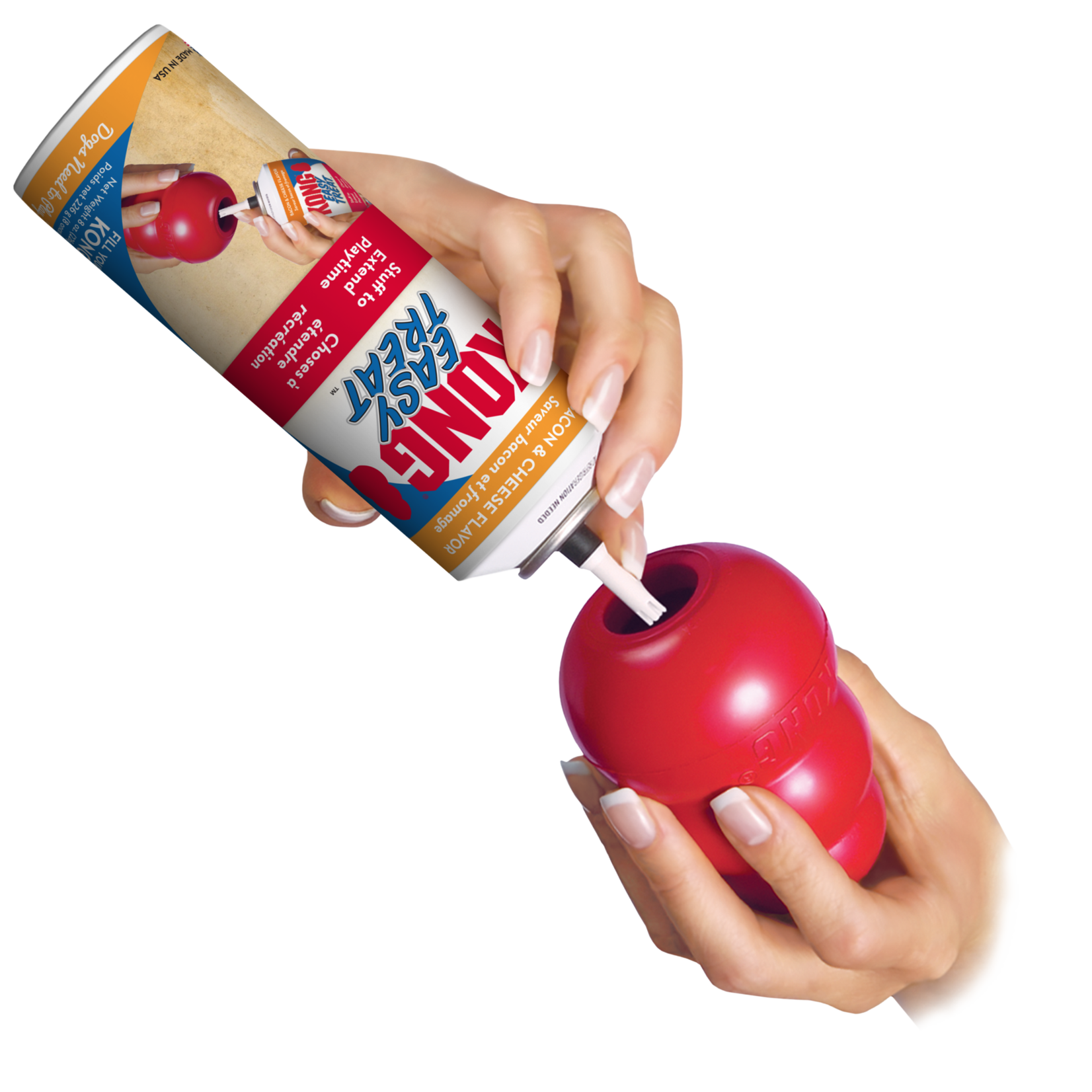 KONG KONG  Bacon and Cheese Easy Treat 8 OZ