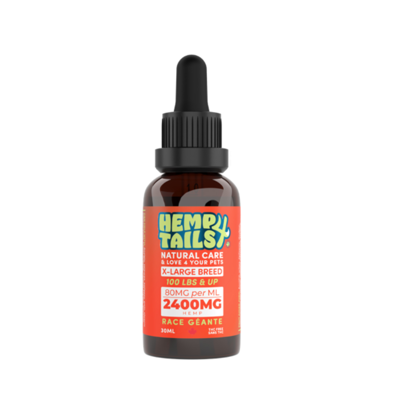 HEMP4TAILS Hemp4Tails X-LARGE BREED (100LBS & UP) – 2400MG – 30ML