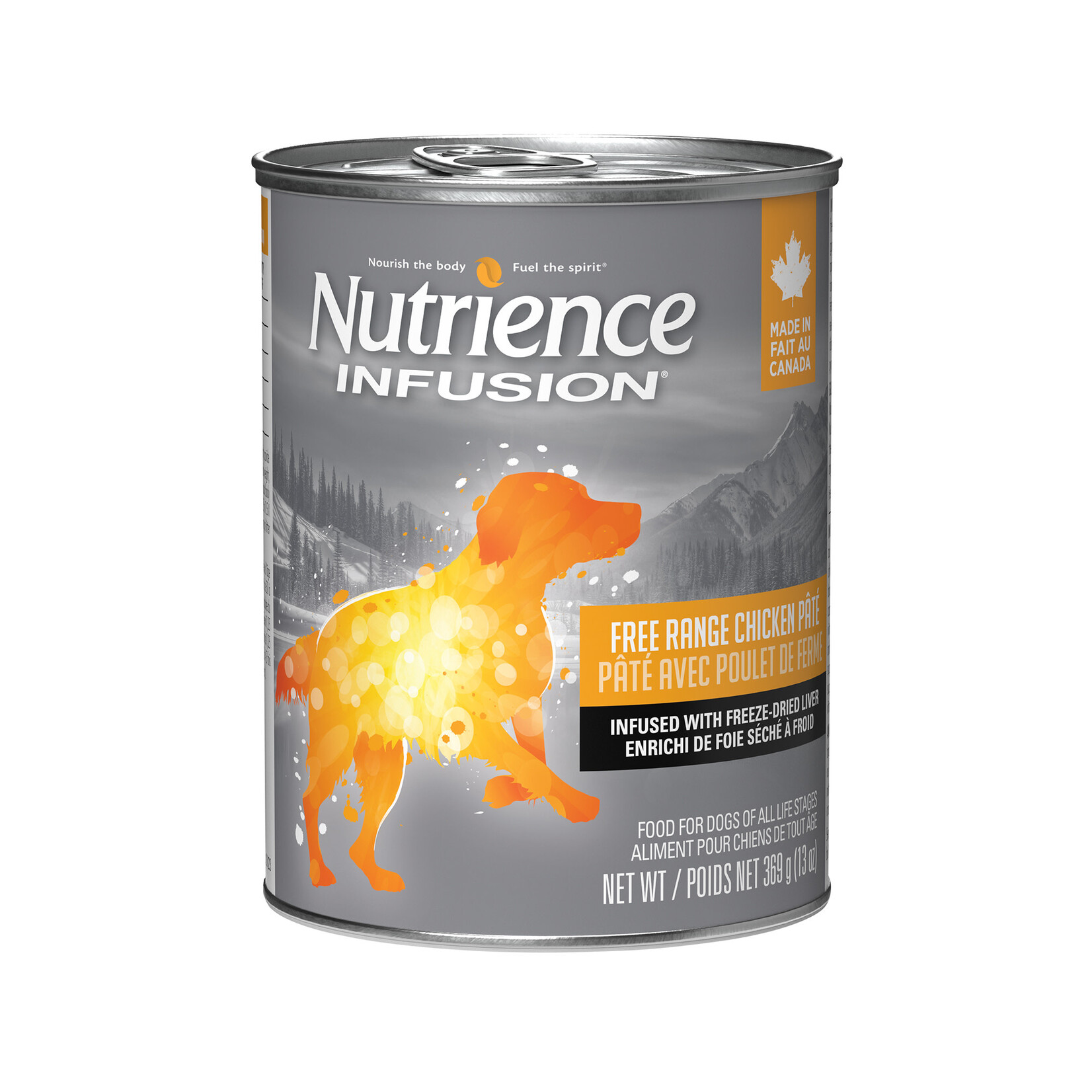 NUTRIENCE Nutrience Infusion Pate with Free Range Chicken - 369 g (13 oz)