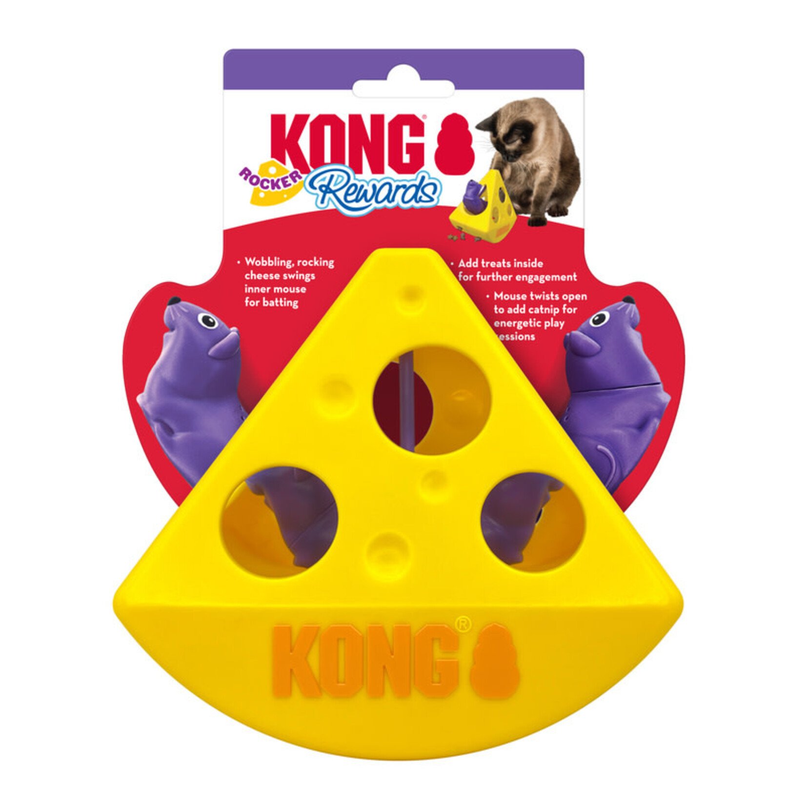 KONG KONG Rewards Rocker Cheese