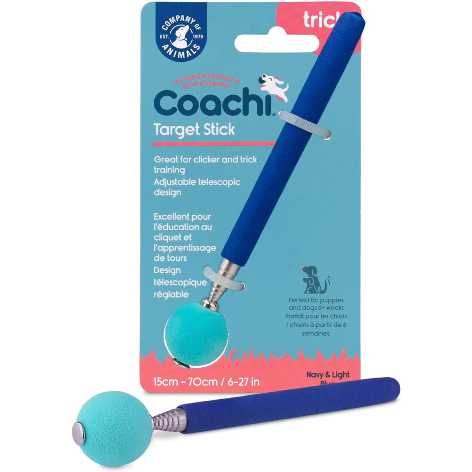 COACHI Coachi Target Stick Navy & Light Blue