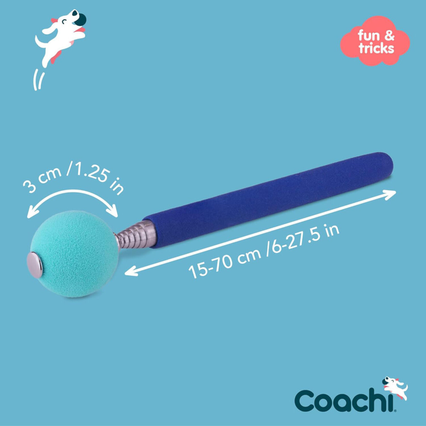 COACHI Coachi Target Stick Navy & Light Blue