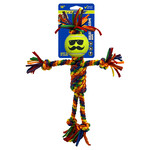 PET SPORT PetSport Kaleidoscope Rope Dude with Ball - 16"