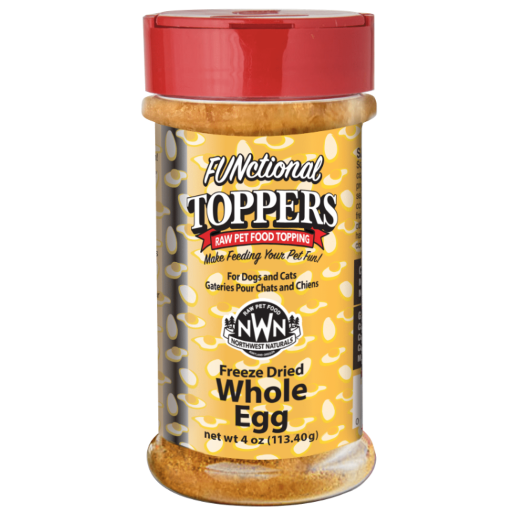 Northwest Naturals Functional Toppers 113g- Whole Egg