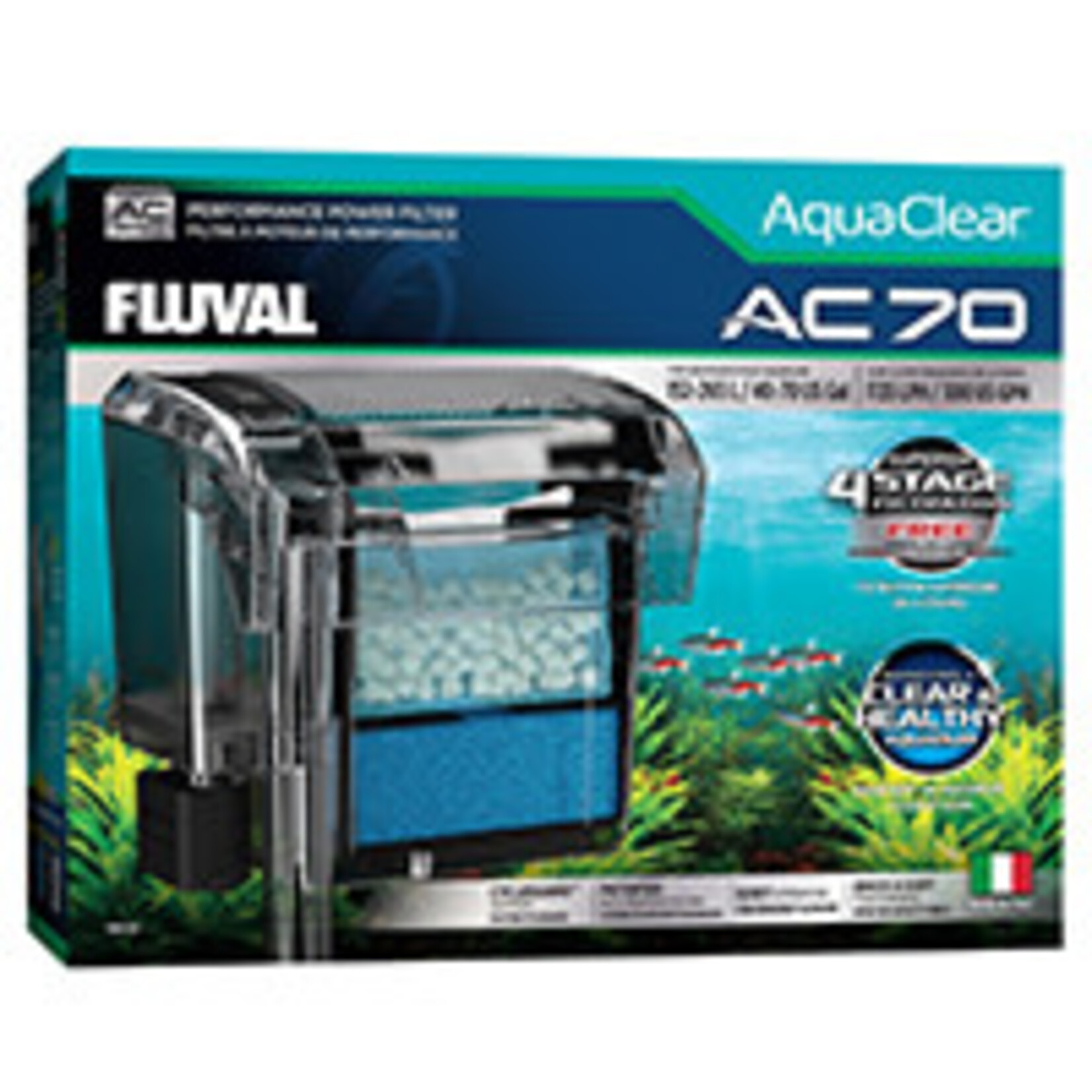 FLUVAL Fluval AquaClear 70 Power Filter - 152-265 L (40-70 gal)