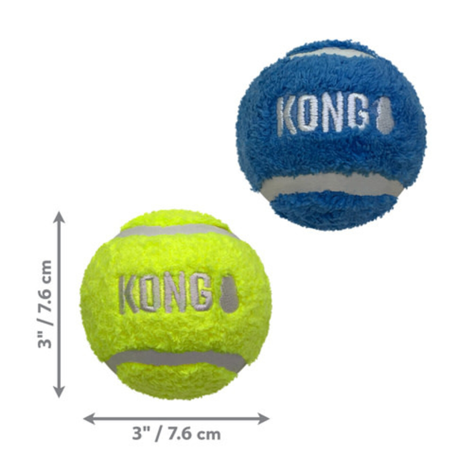 KONG KONG Sport® Softies Ball Assorted Lg 1pc