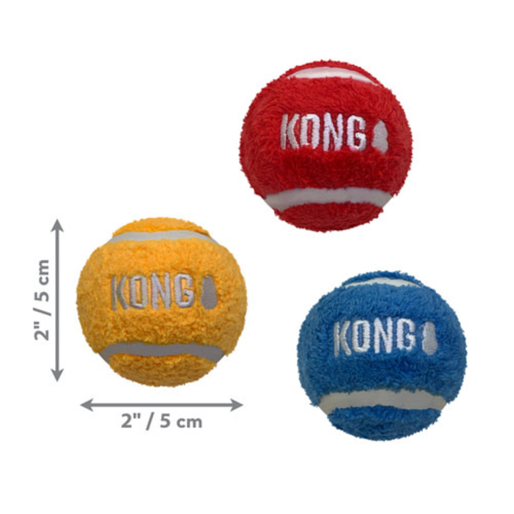 KONG KONG Sport® Softies Ball Assorted Sm 1pc