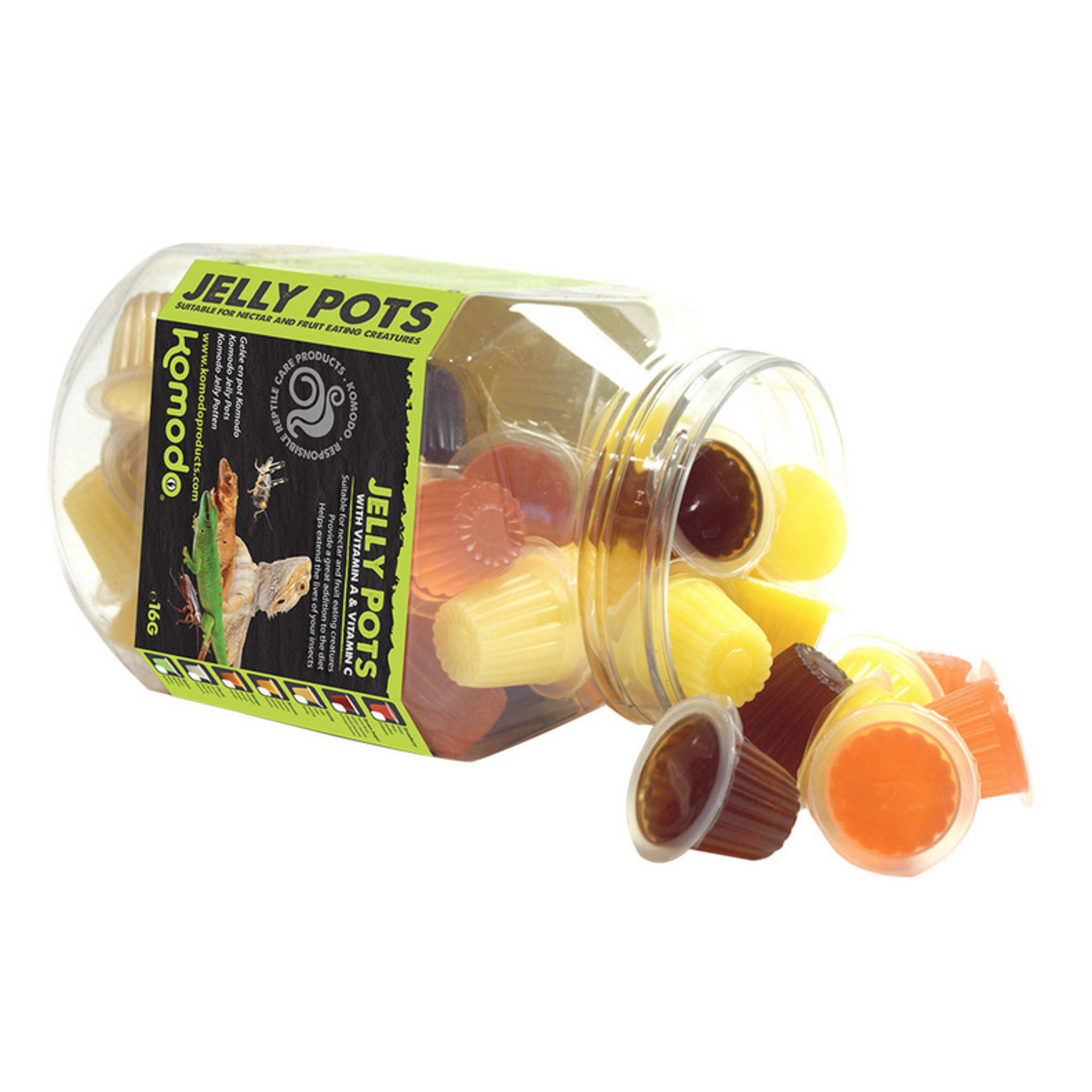 KOMODO Komodo Jelly Pots Insect Food - Mixed Flavours 1Pc