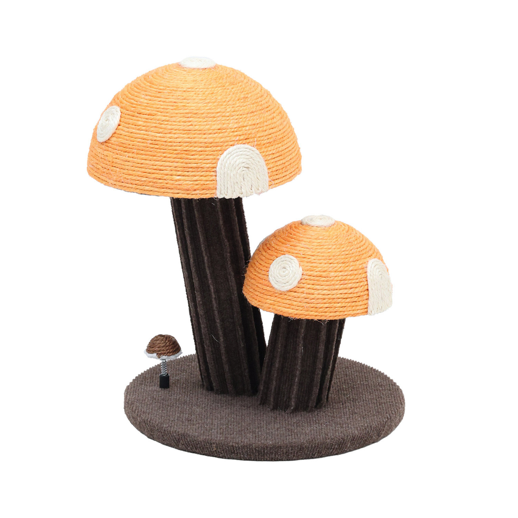 ANIMAL TREASURES Animal Treasures Cat Play Mushroom - 20"