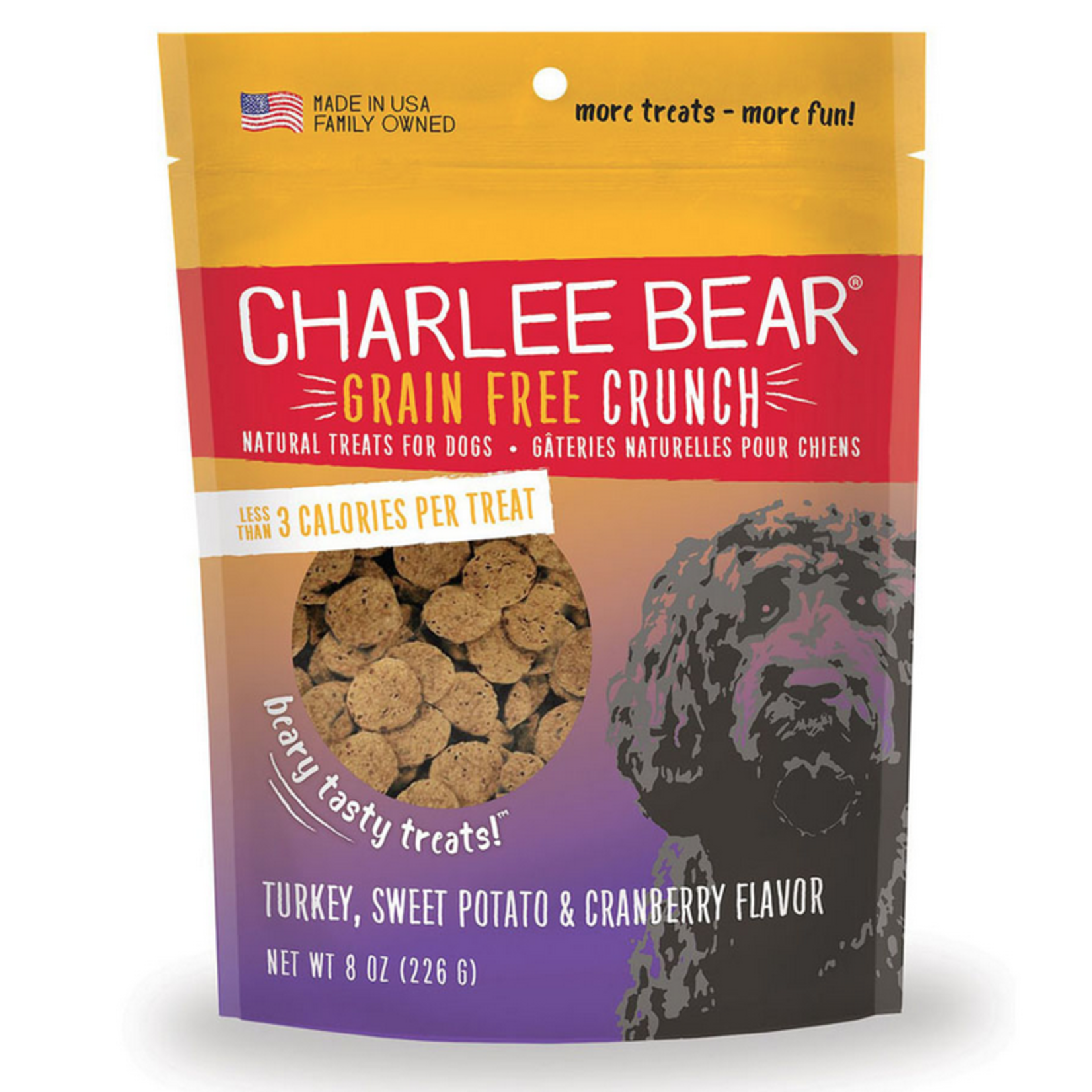CHARLEE BEAR CHARLEE BEAR Crunch Turkey Sweet Potato & Cranberry 8oz