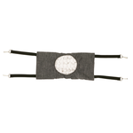 ARTHUR Arthur Ferret Bed - Cylindrical Hammock, Grey 15"x7" 1pc
