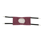 ARTHUR Arthur Ferret Bed - Cylindrical Hammock, Purple 15"x7"