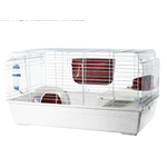 BIRD AND SMALL ANIMAL CAGES Cage Iris For Rabbit 99x69x53cm White And Red