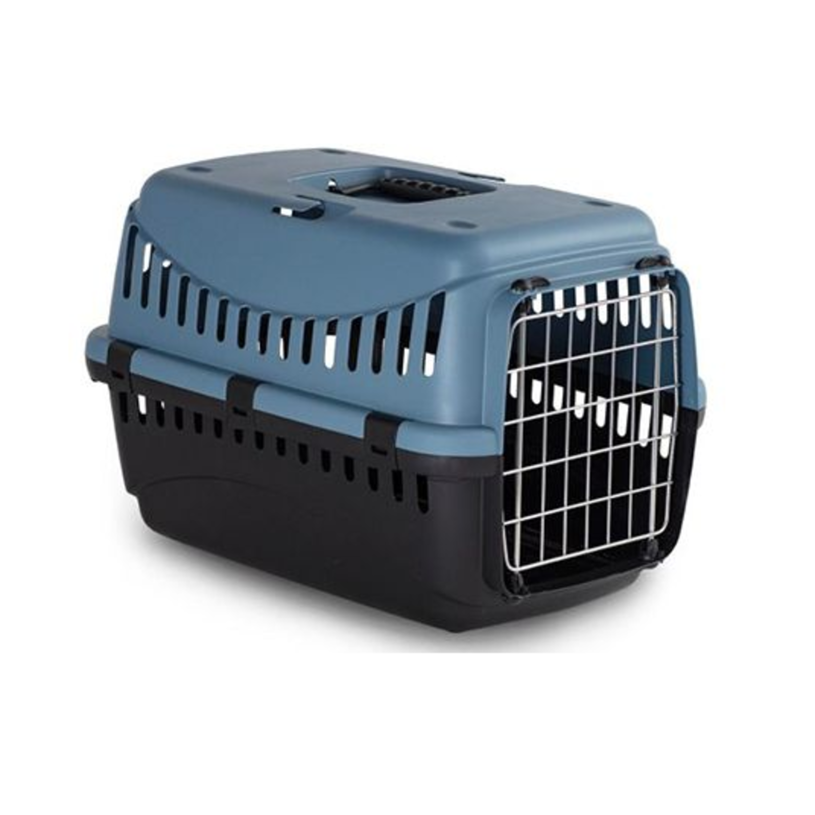 BERGAMO Bergamo Gipsy Eco Large Metal Door Pet Carrier Laguna Blue Dog 1pc 58x38x38cm