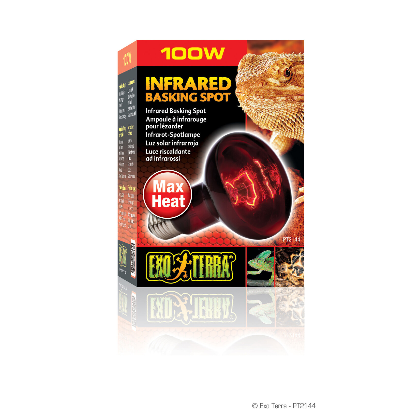 EXO TERRA EX Heat Glo infrared Lamp 100W-V