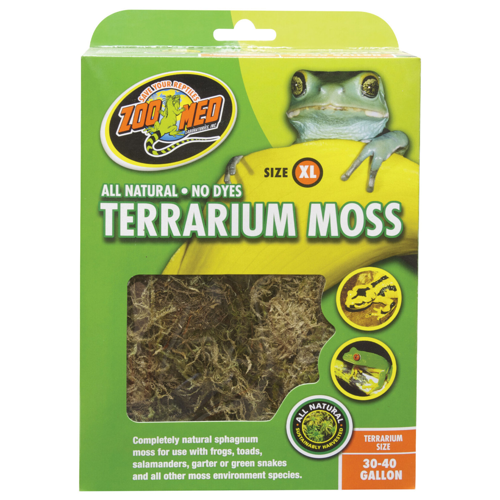 Zoo Med Terrarium Moss - 30 to 40 gal