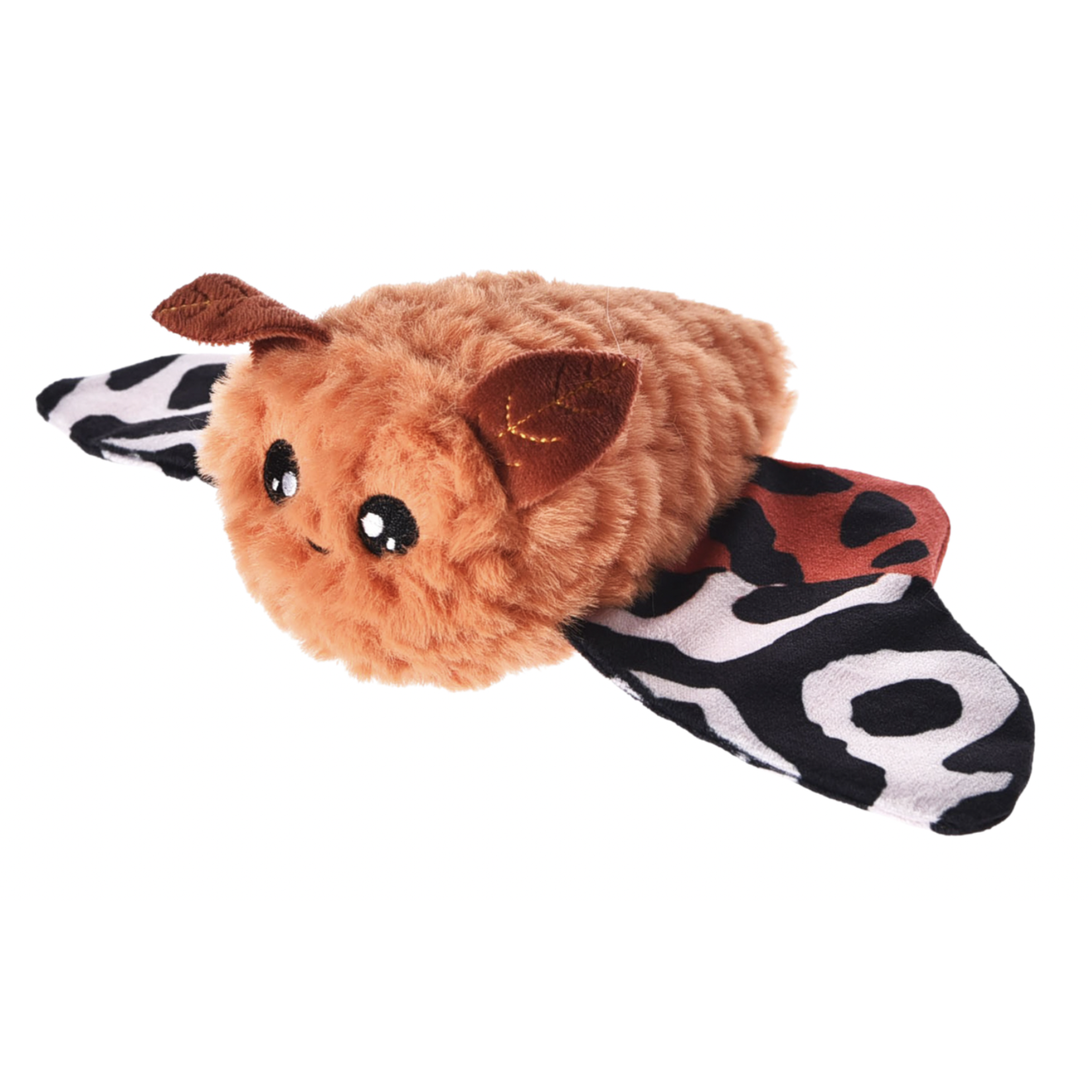 BUD-Z Bud'Z Plush Dog Toy - Orange Moth Dog 11in