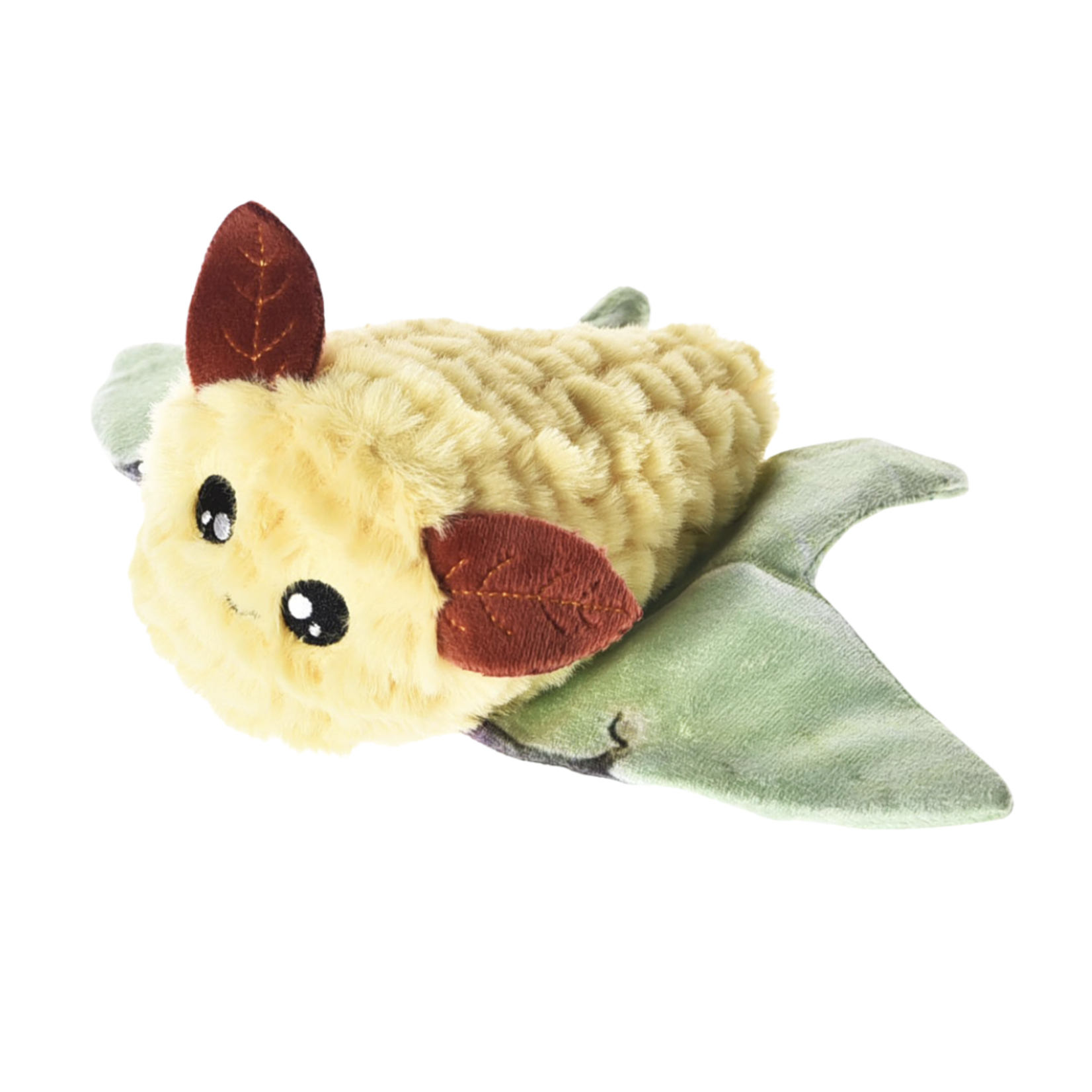BUD-Z Bud'Z Plush Dog Toy - Yellow Moth Dog 11in
