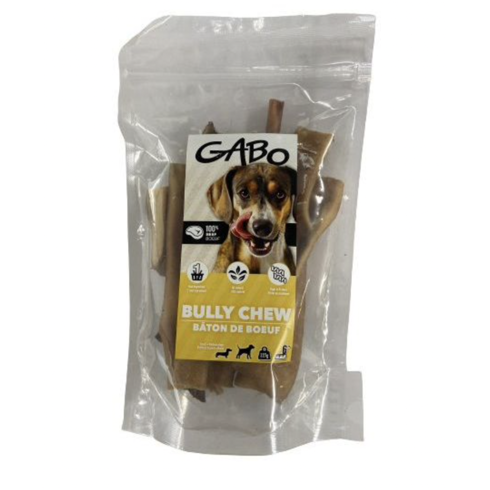 GABO Gabo Beef Bully Chew Dog 227g 12in