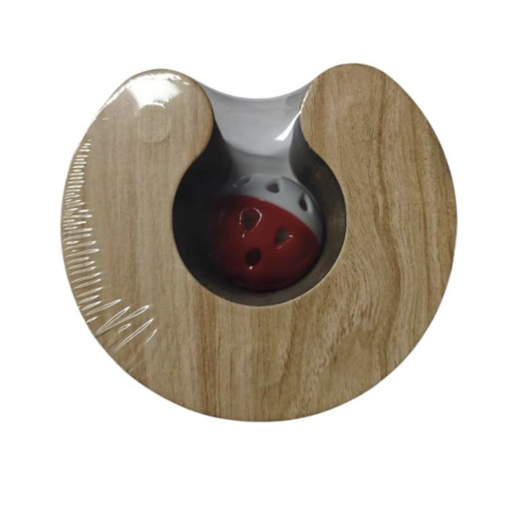BUD-Z Bud'Z Cat Toy - Cardboard Game With Ball Cat 9in