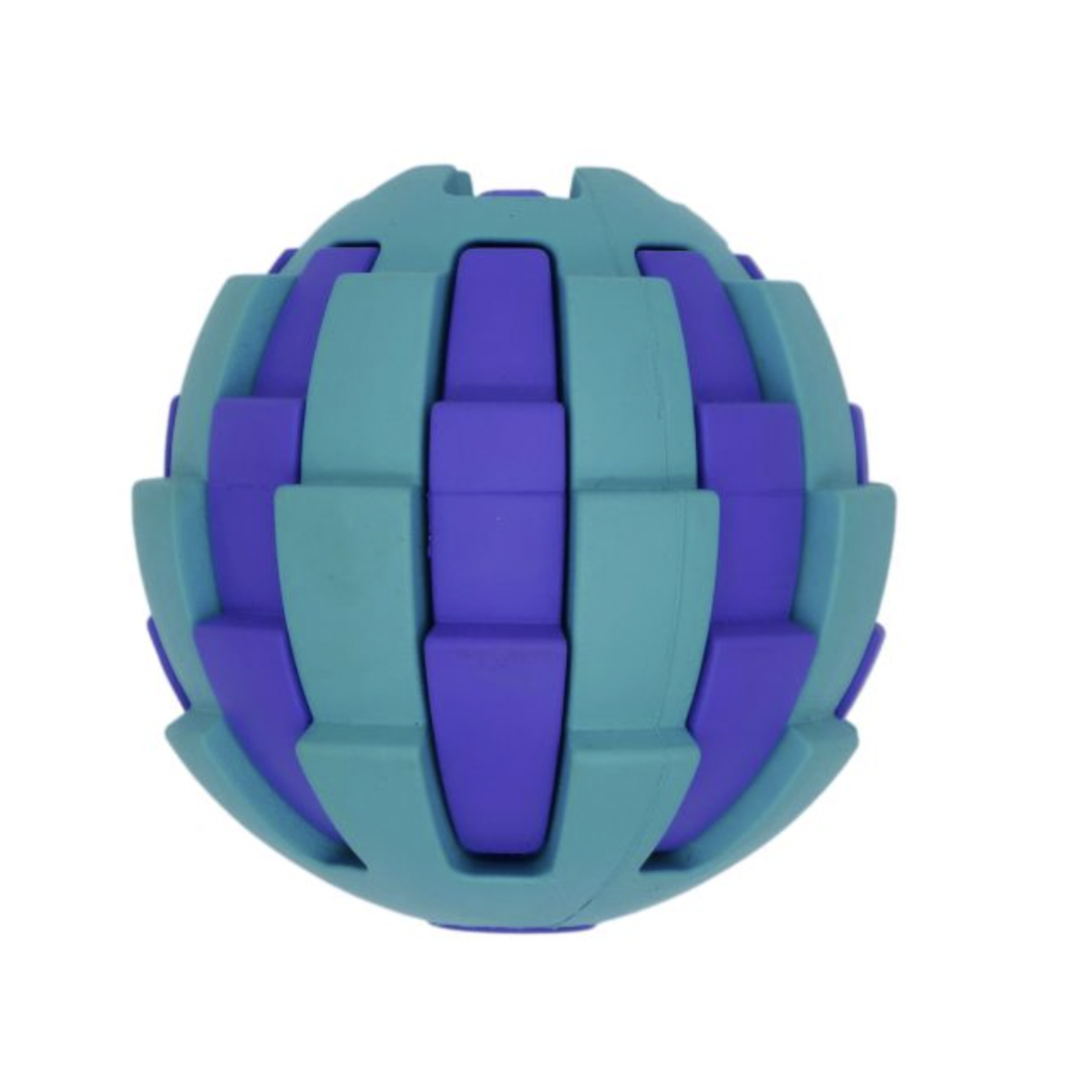 BUD-Z Bud'Z Rubber Astro With Treat Hole Blue Dog 2.5in