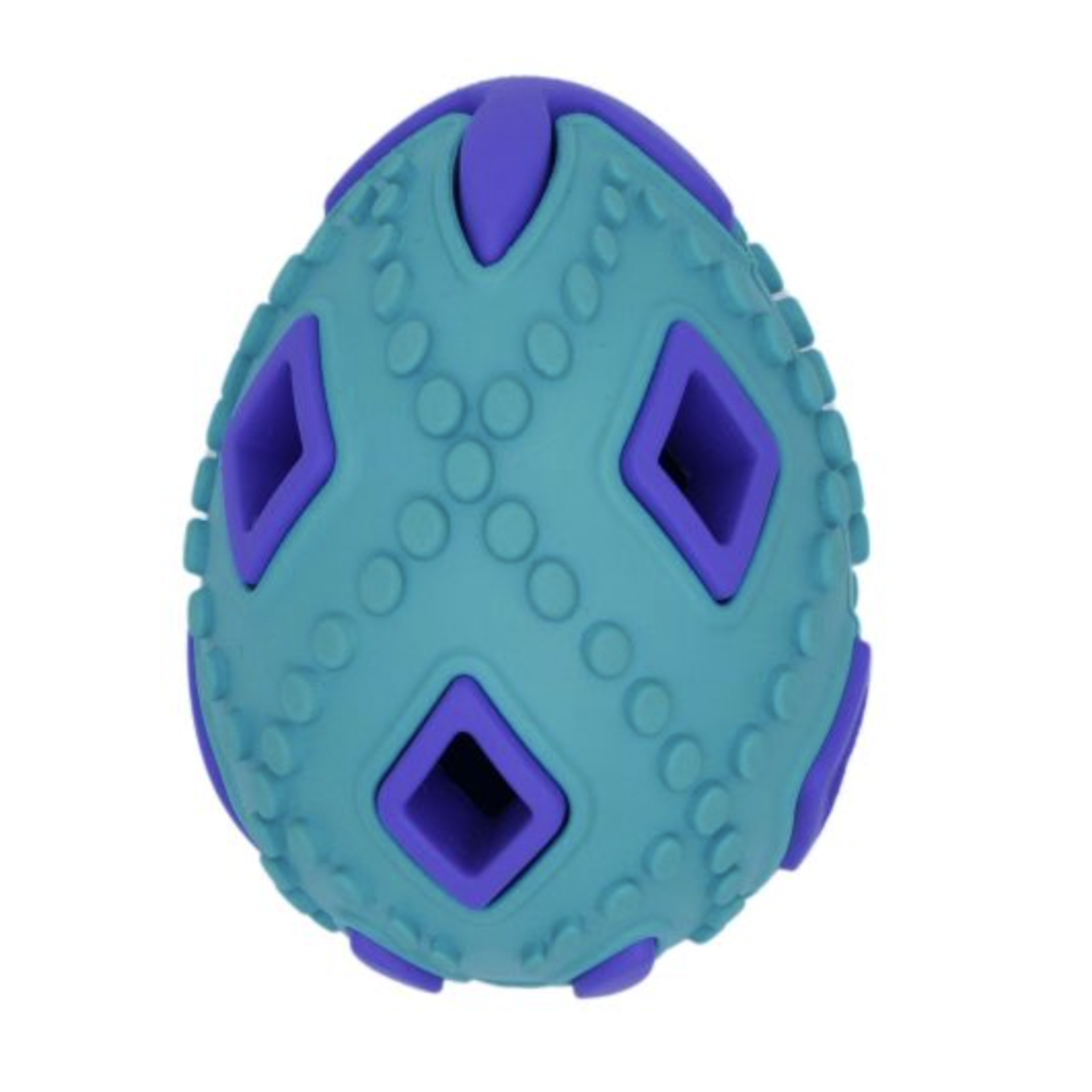 BUD-Z Bud'Z Rubber Astro Egg Blue Dog 2.5in