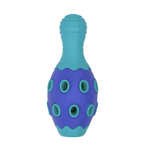 BUD-Z Bud'Z Rubber Astro Bowling Pin Blue Dog 6in