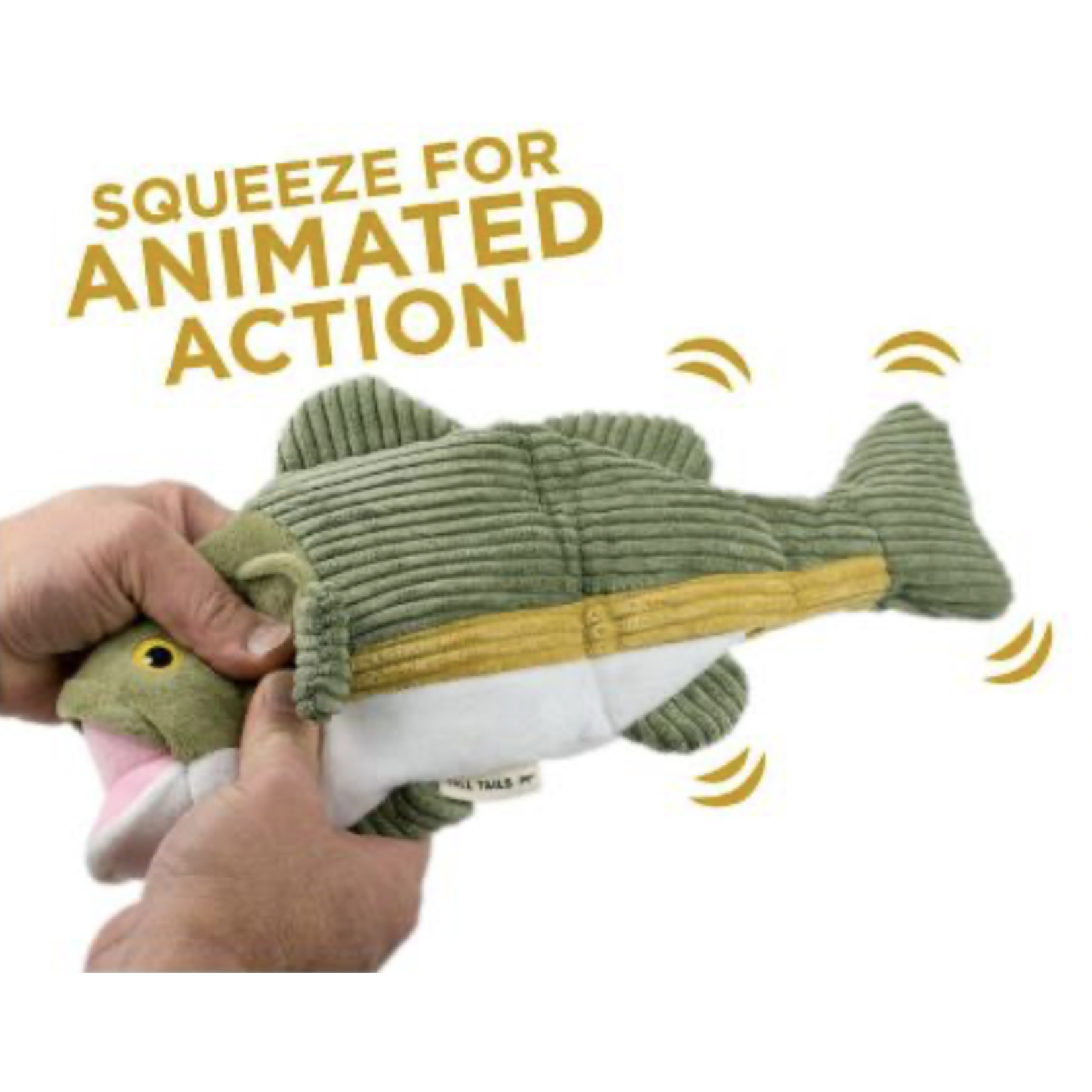 TALL TAILS Tall Tails – Animated Plush Big Fish “The One That Got Away” – 14″