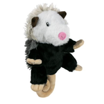 TALL TAILS Tall Tails – Plush Possum with Squeaker & Rope Interior Body Toy – 11″
