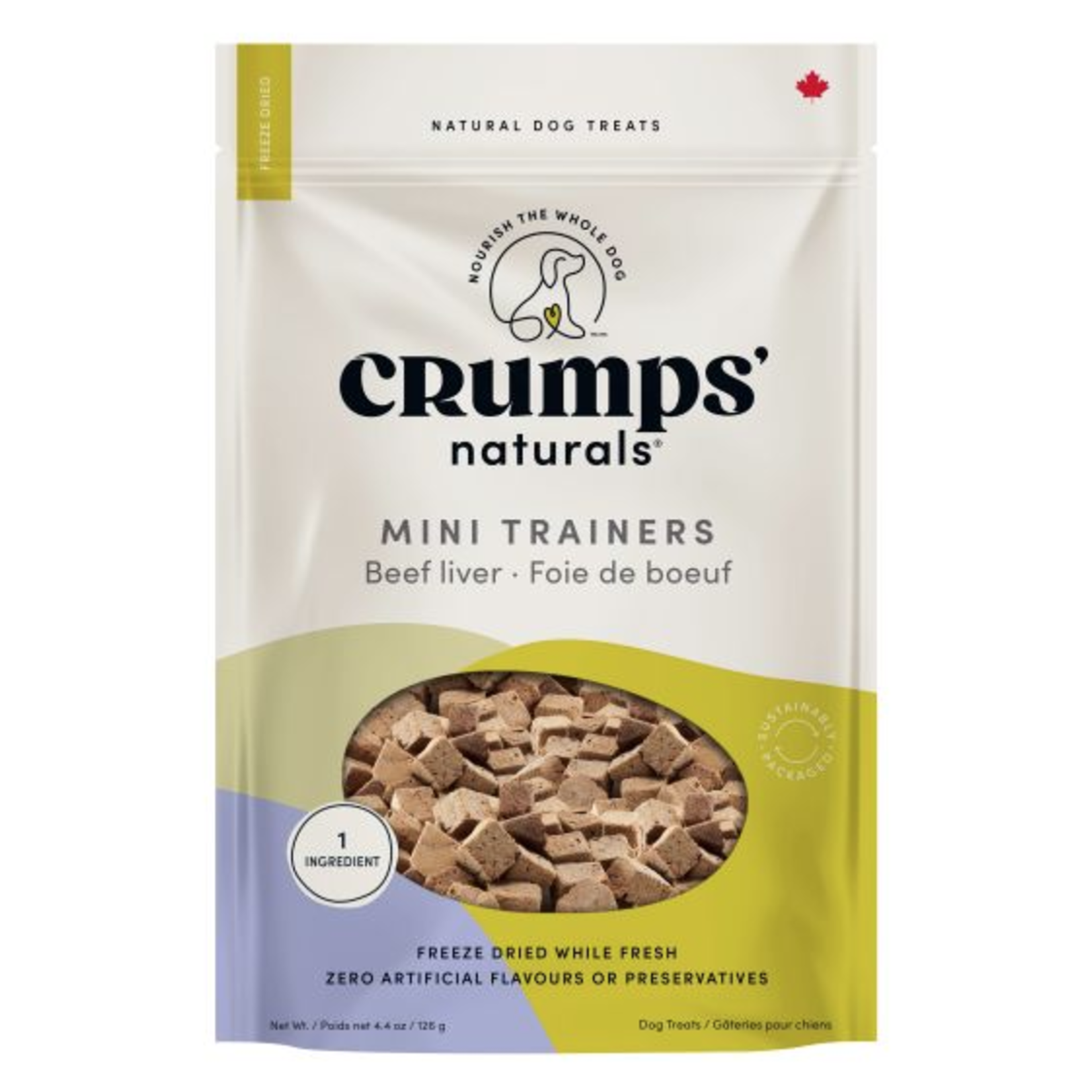 CRUMPS Crumps Mini Trainers Freeze Dried Beef Liver Dog 126g