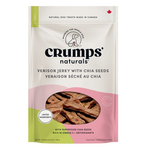 CRUMPS Crumps Venison Jerky With Chia Seeds Dog Treats 158g