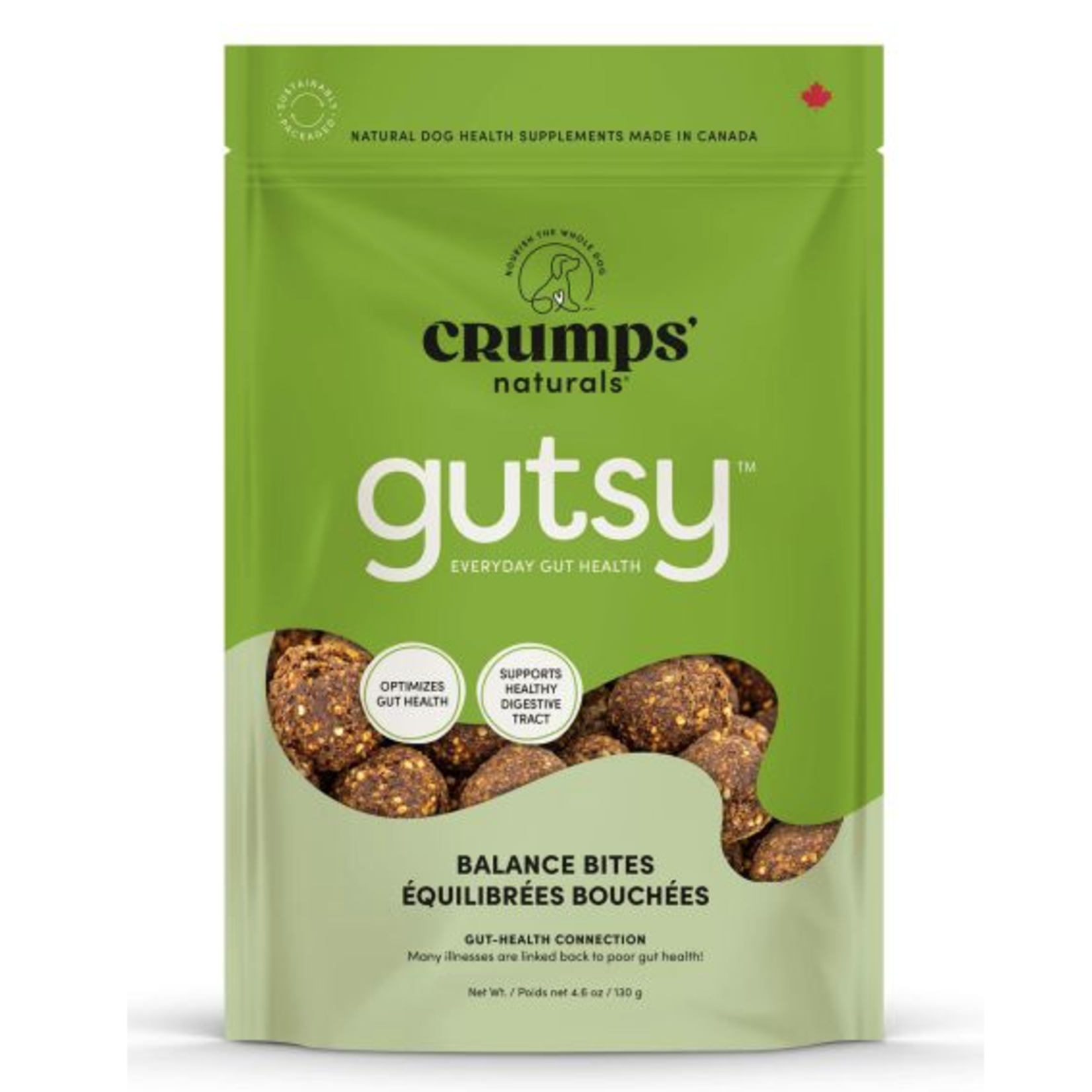 CRUMPS Crumps Gutsy Balance Bites Dog Treats 130g