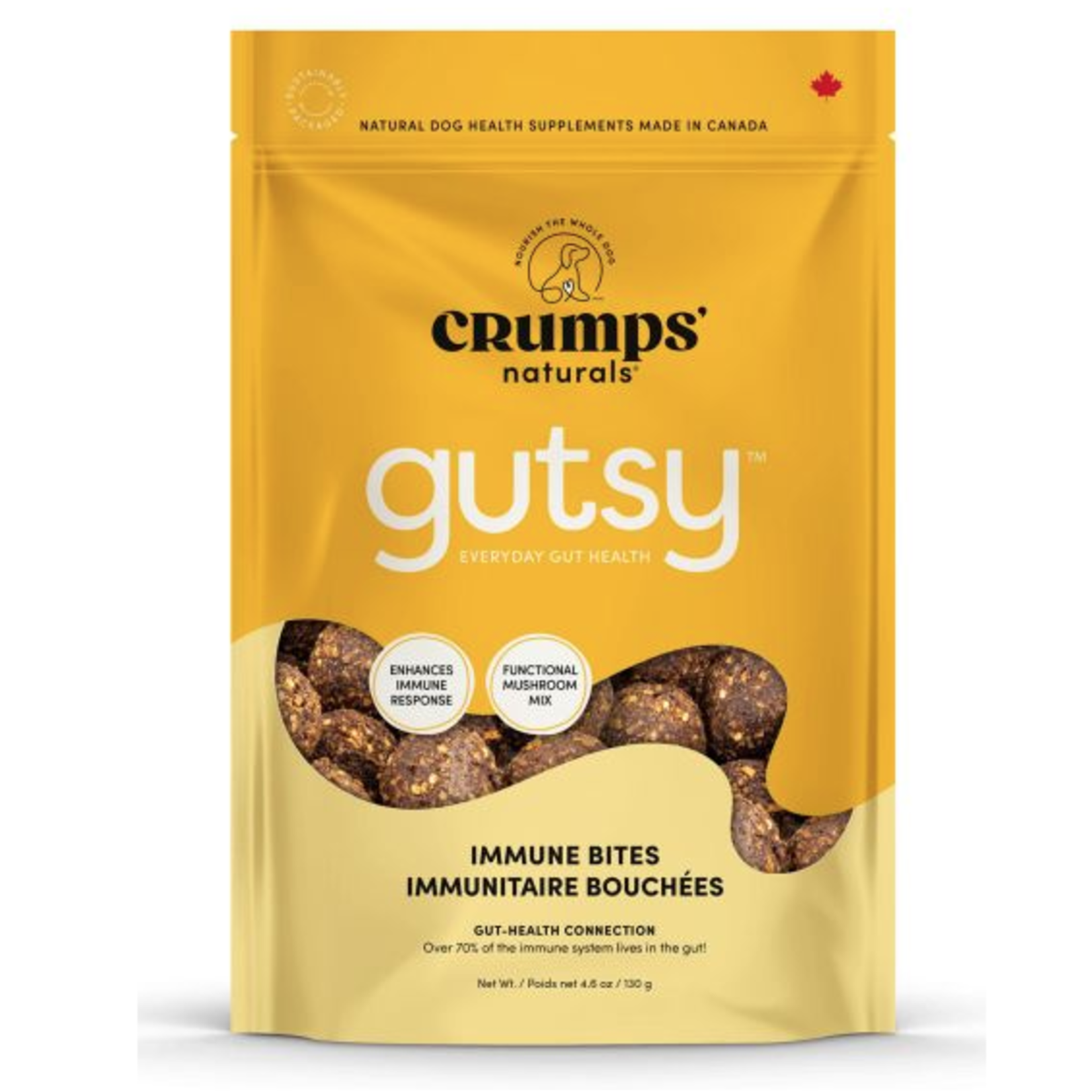 CRUMPS Crumps Gutsy Immune Bites Dog Treats 130g