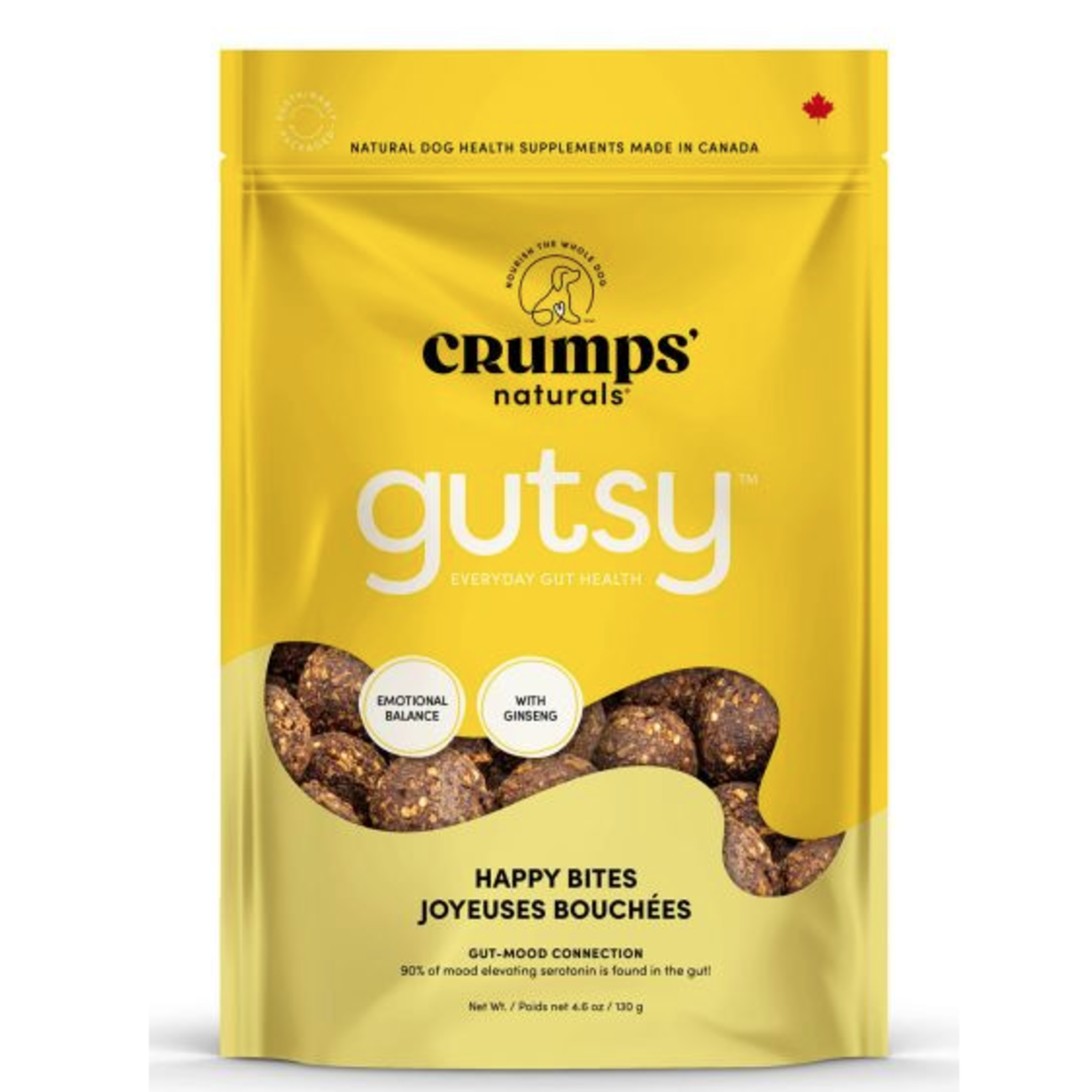 CRUMPS Crumps Gutsy Happy Bites Dog Treats 130g