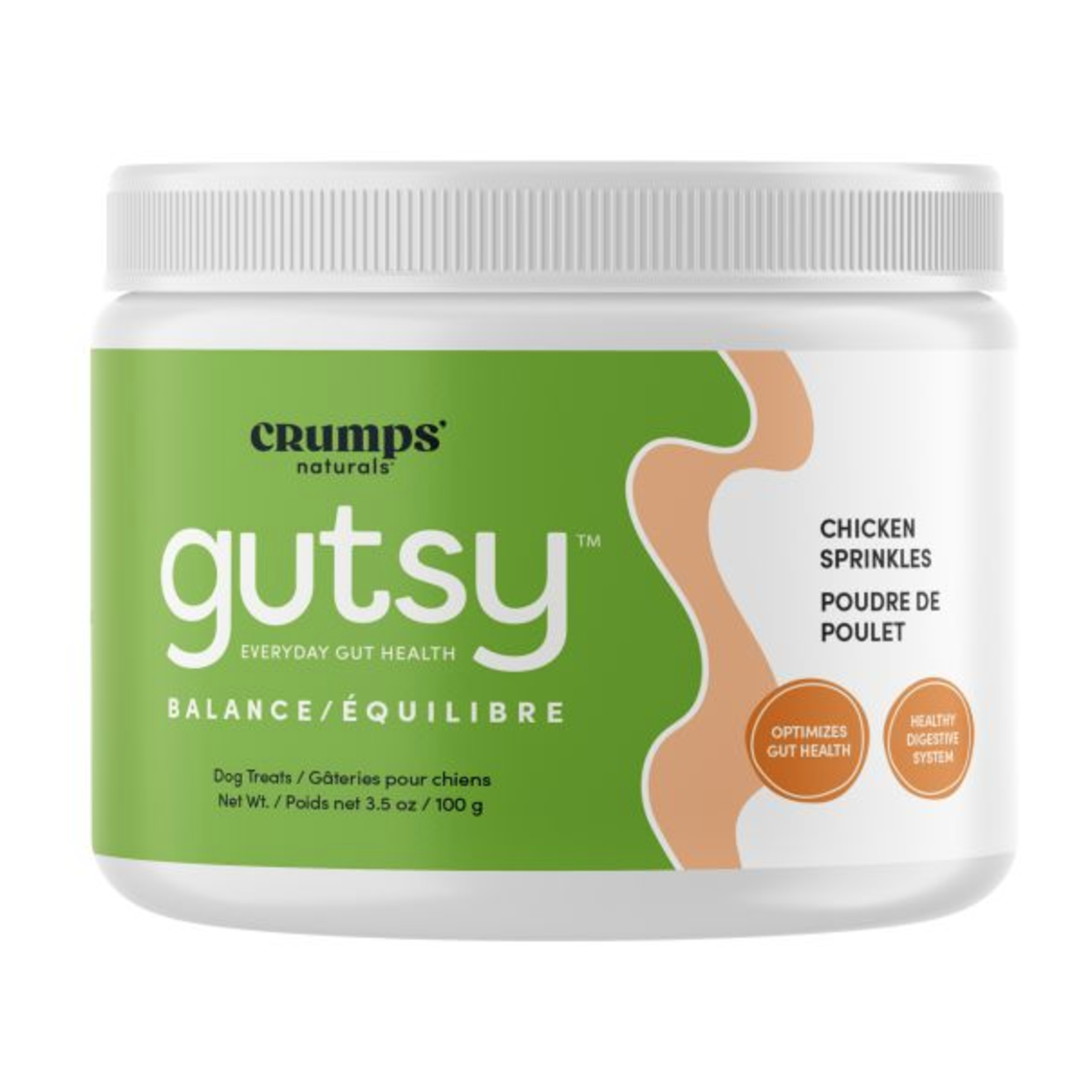CRUMPS Crumps Gutsy Balance Chicken Sprinkles Dog Treats 100g