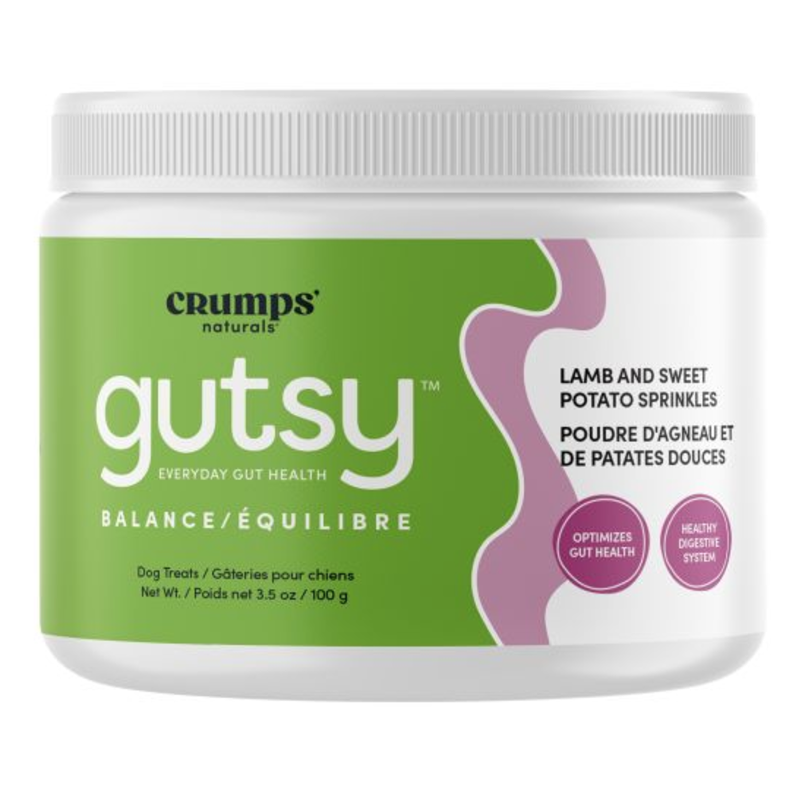 CRUMPS Crumps Gutsy Balance Lamb & Sweet Potato Sprinkles Dog Treats 100g