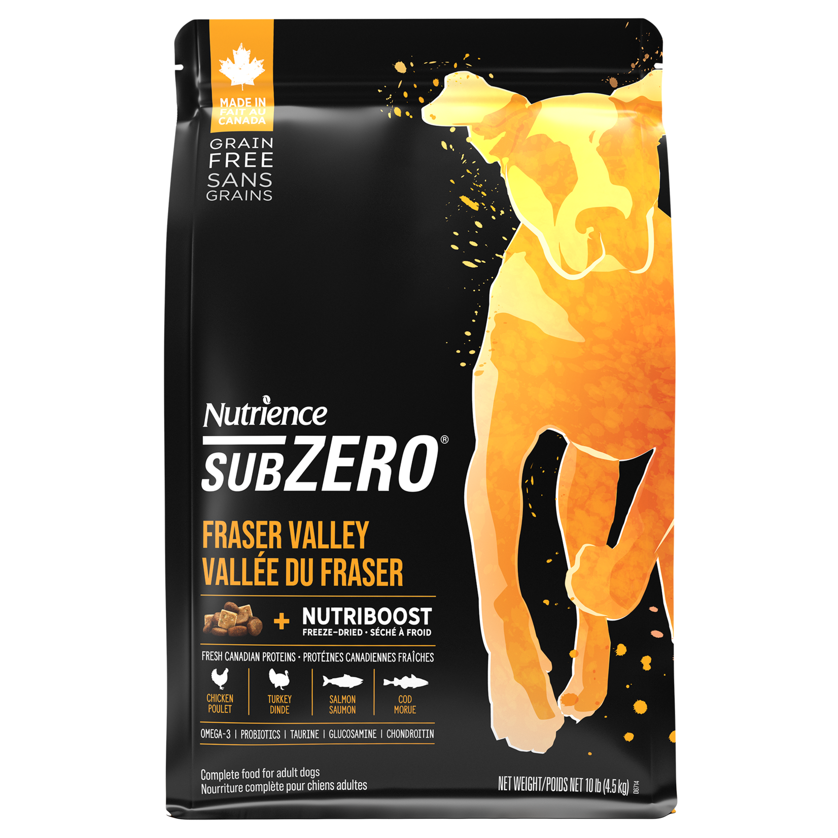 NUTRIENCE Nutrience SubZero Dog Food - Fraser Valley - 4.5 kg (10 lb)