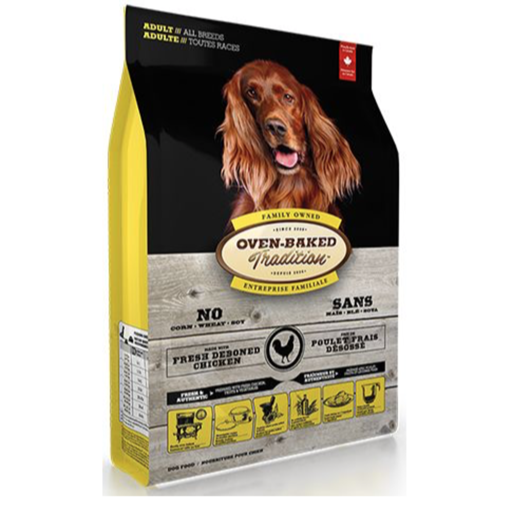 OVEN BAKED TRADITION (W) Oven-Baked Tradition Adult Chicken Dog 12.5lb