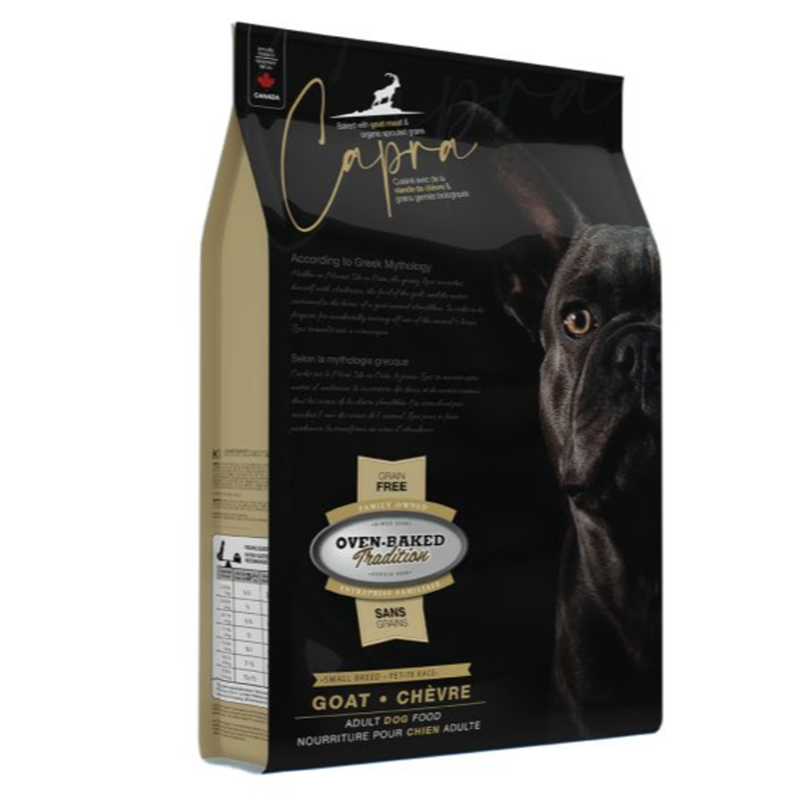 OVEN BAKED TRADITION (W) Oven-Baked Tradition Capra Small Breeds Grain Free Goat Dog 4lb
