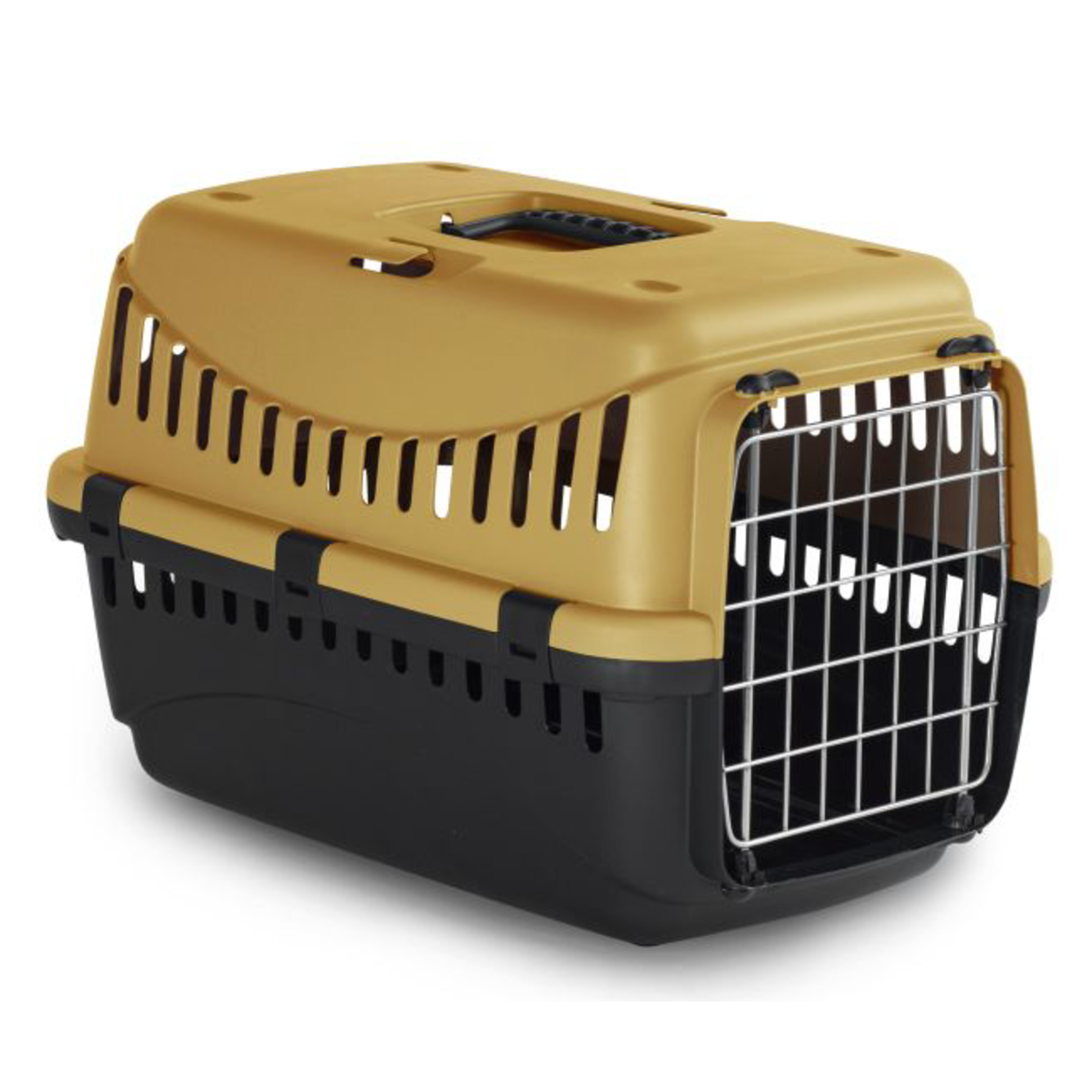 BERGAMO Bergamo Gipsy Eco Small Metal Door Pet Carrier Honey 46x31x32cm
